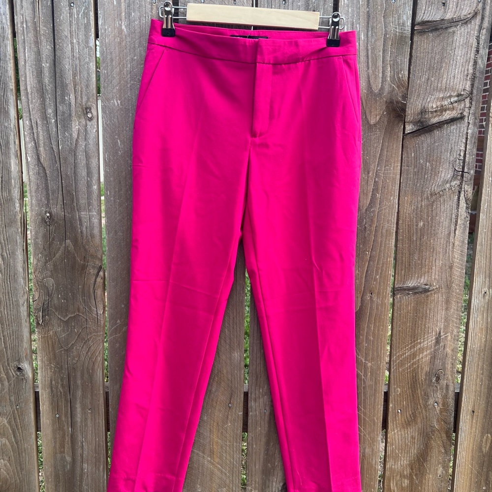 Zara Mid Rise Ankle Trousers